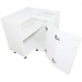 Corp inferior colt cu 2 usi Zebra cu MDF sonoma mustata